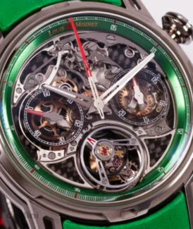 Louis Moinet - Impulsion Titanium Green watch