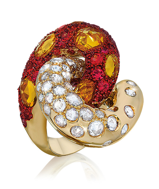 Orange Sapphire Ring | CELLINI | CELLINI JEWELERS