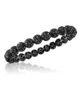 Black Diamond Stackable Bangle