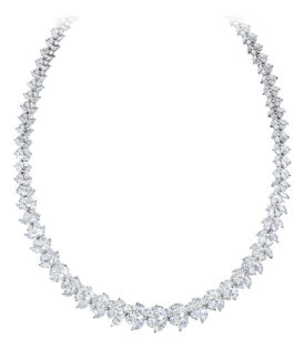 Diamond Cluster Necklace