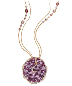 Lilac Gemstone Pendant