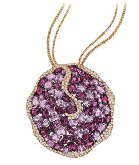 Lilac Gemstone Pendant