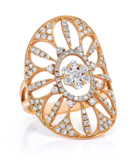 Sun Diamond Ring