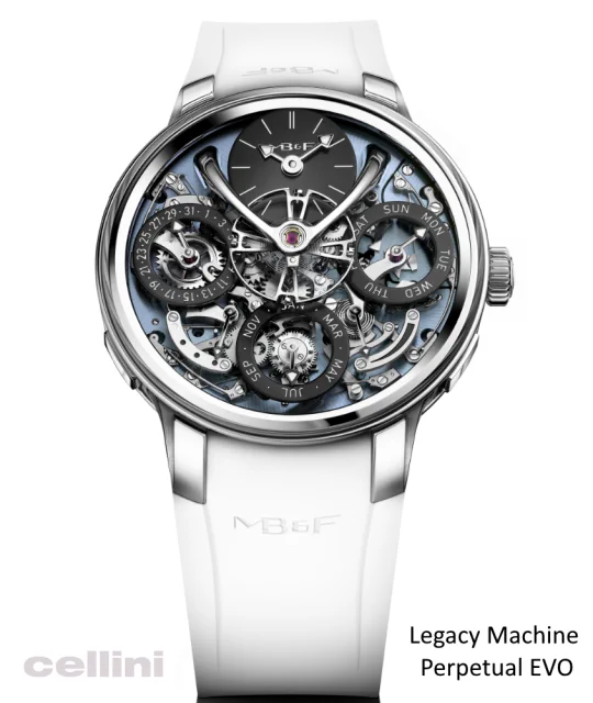 MB&F - LM Perpetual EVO ICE BLUE Waqtch