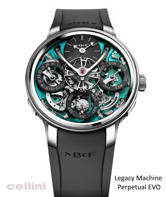 MB&F - LM Perpetual EVO Titanium