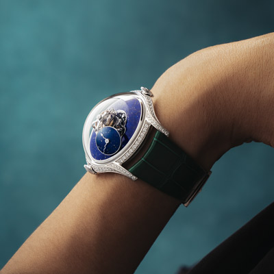MB&F LM FlyingT Lapis Lazuli