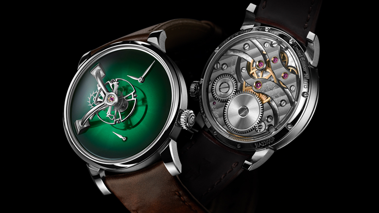 MB&F LM101 H. Moser Cosmic Green