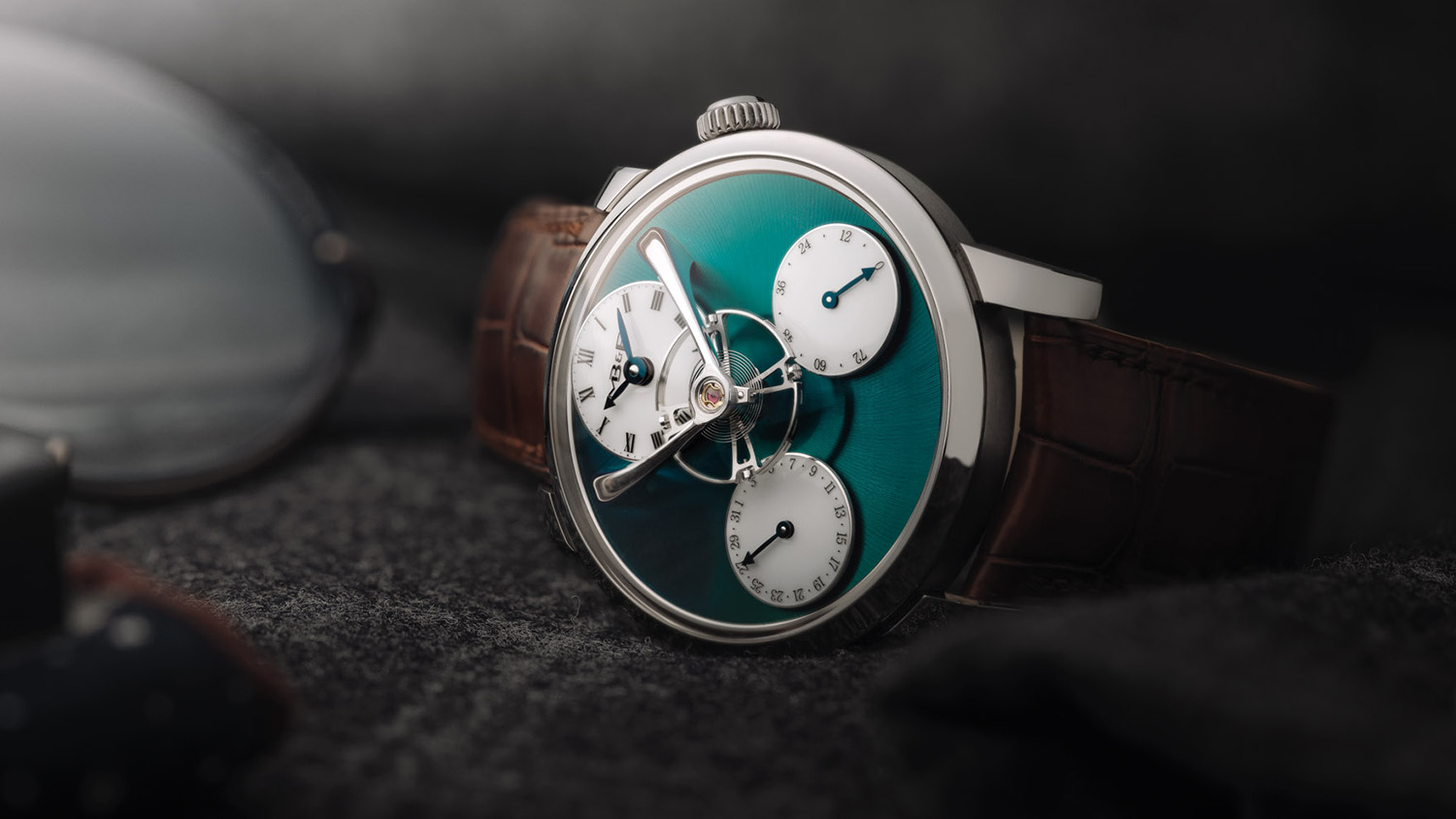 The New LM Split Escapement Titanium Green