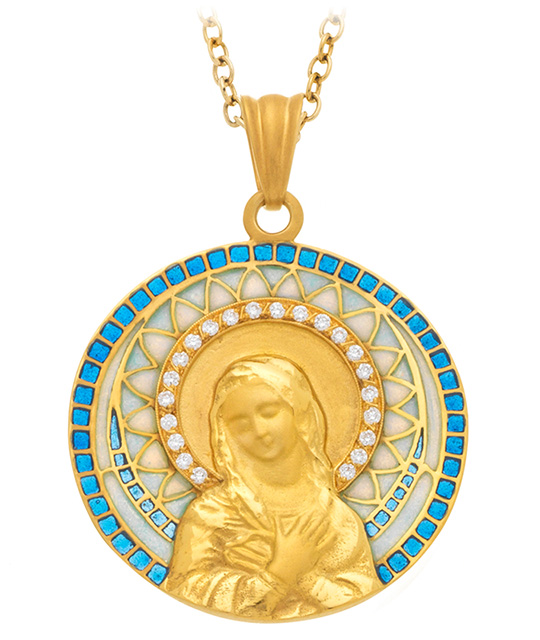 Madonna Medallion