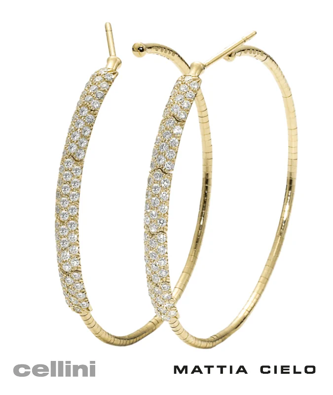14K Yellow Gold Endless Hoop Earrings round Flexible Thin Small Little  Continuou | eBay