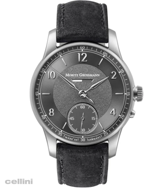 Moritz Grossmann BENU Power Reserve Stainless steel watch