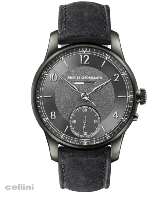 Moritz Grossmann BENU Power Reserve DLC Stainless steel watch