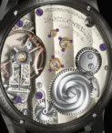 Moritz Grossmann BENU Power Reserve DLC Stainless steel watch