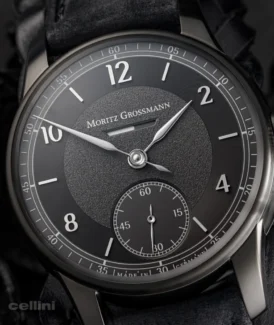Moritz Grossmann BENU Power Reserve DLC Stainless steel watch