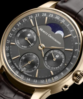 Moritz Grossmann Perpetual Calendar Rose Gold Watch