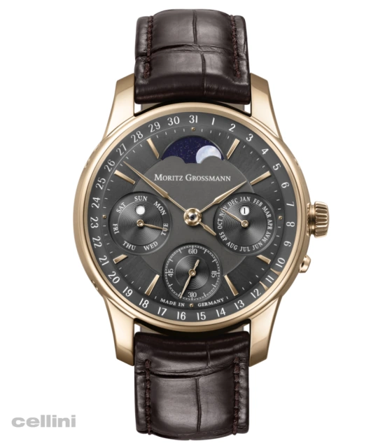 Moritz Grossmann Perpetual Calendar Rose Gold Watch