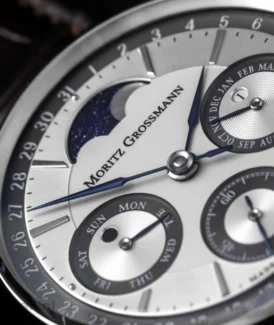 Moritz Grossmann Perpetual Calendar Platinum Argente
