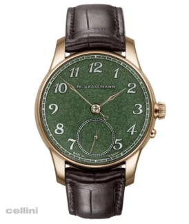 Moritz Grossmann Tremblage Green Dial Rose gold Watch