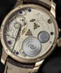 Moritz Grossmann Tremblage Green Dial Rose gold Watch