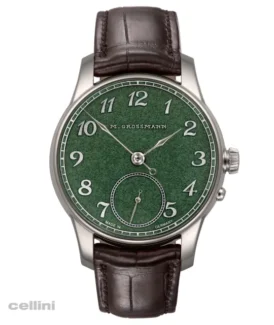 Moritz Grossmann Tremblage Green Dial white gold Watch