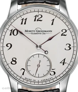 Moritz Grossmann 37 Arabic White Gold White Dial Watch MG-001859