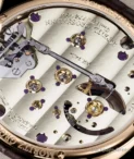 Moritz Grossmann Backpage Green Rose Gold watch