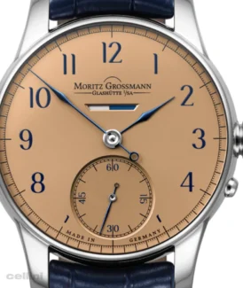Moritz Grossmann Power Reserve Salmon Dial MG-003520 Stainless Steel Watch