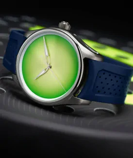 HM PIONEER Centre Seconds Cosmic Green 3201-1204 Watch