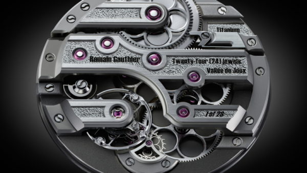 Mouvement Continuum Romain Gauthier Titanium Movement