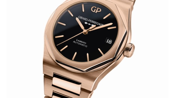 Girard-Perregaux Laureato 42mm Pink Gold & Onyx