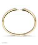 Nefertiti -NB309 Thin Double Lozenge Diamond Cuff Bracelet
