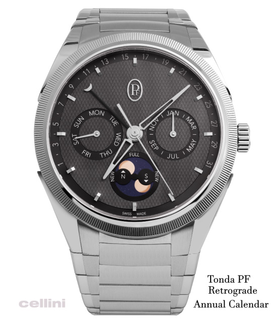 PF - Tonda PF Retrograde Annual Calendar SS Front-PFC907-1020001-100182_
