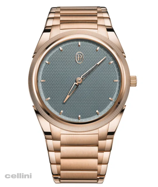 Parmigiani TONDA PF MICRO-ROTOR AGAVE BLUE Rose Gold Watch