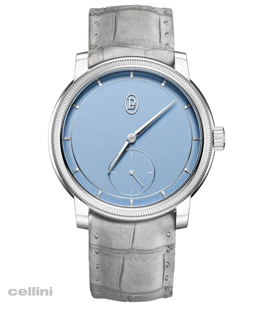 Parmigiani Toric Petite Seconde Platinum Morning Blue Watch