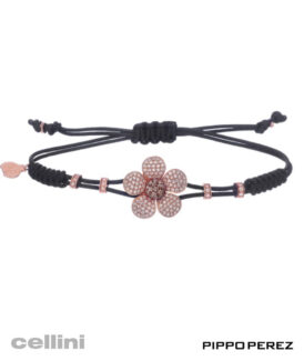 Pippo Perez B770DDB - Rose Gold Diamond Bracelet