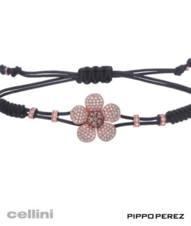 Pippo Perez B770DDB - Rose Gold Diamond Bracelet