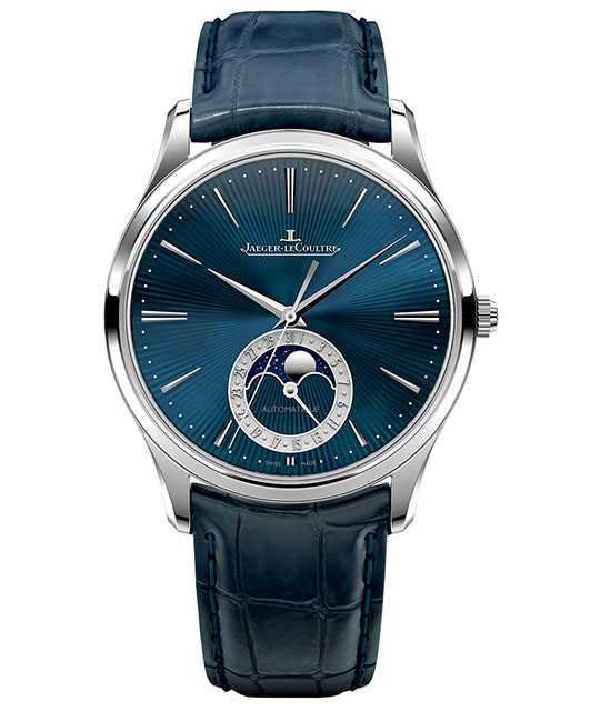jaeger-lecoultre master ultra thin moon enamel watch