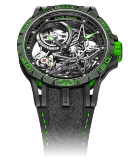 Excalibur Spider Pirelli Automatic Skeleton Green Image