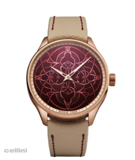 Renaud Tixier Monday Organica Bordeaux Platinum Watch