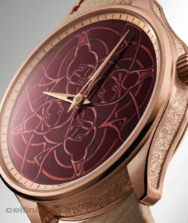 Renaud Tixier Monday Organica Bordeaux Platinum Watch