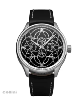 Renaud Tixier Monday Organica Black Platinum Watch