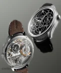Renaud Tixier Monday Organica Black Platinum Watch