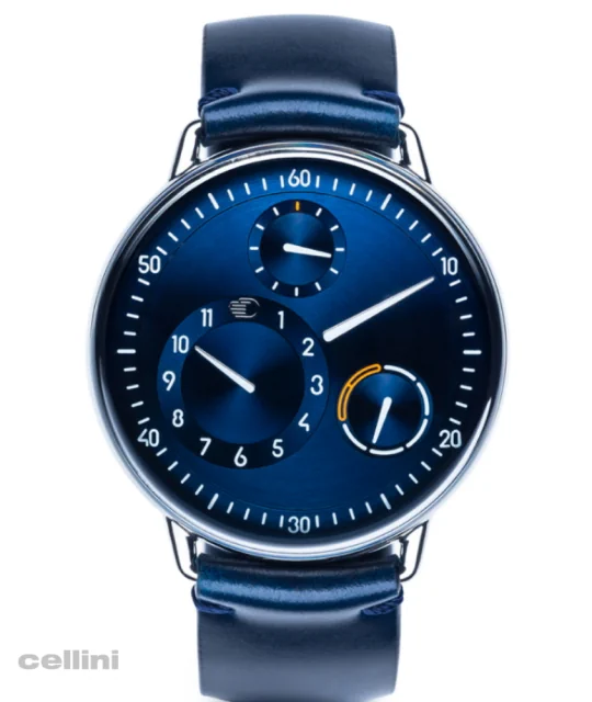 Ressence-TYPE-1°-Round Night Titanium Watch