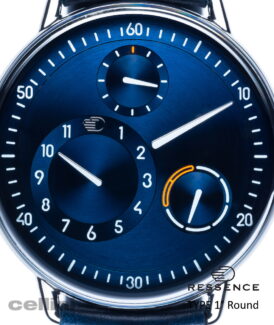 Ressence-TYPE-1°-Round Night Titanium Watch