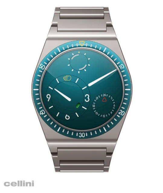 Ressence Type 7 XV GMT titanium Watch