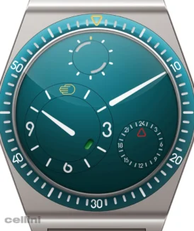 Ressence-Type-7-XV Aquamarine watch