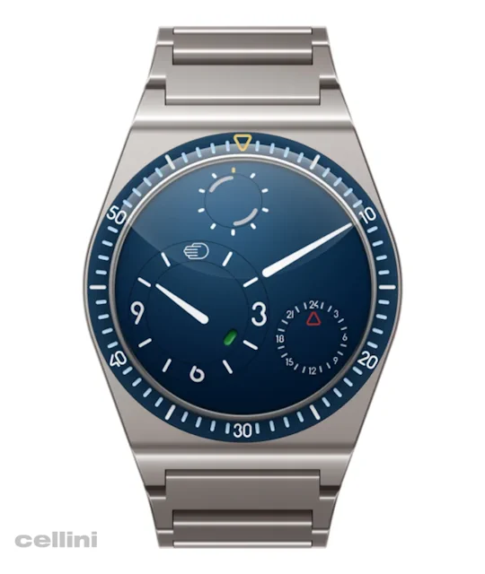 Ressence-Type-7-XV Night Blue watch