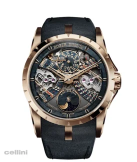 Roger-Dubuis-Excalibur Biretrograde Perpetual Calendar Rose Gold Watch
