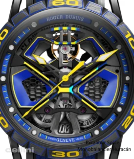 Roger Dubuis Excalibur Spider Monobalancier Huracan DLC Titanium Watch