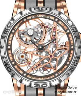 Roger Dubuis -Excalibur Spider Monobalancier Rose Gold Watch